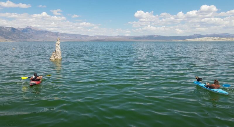 Kayaking in Mammoth Lakes